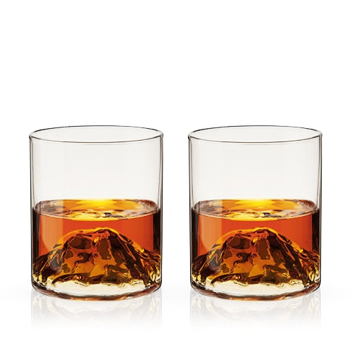 Blue Ridge Rocks Glass - Set of 2