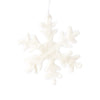 Felted Snowflake Ornament