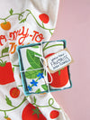 Tomato Basil Tea Towel Set of 2