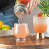 Crystal Footed Punch Cups - Set of 2