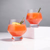 Crystal Footed Punch Cups - Set of 2