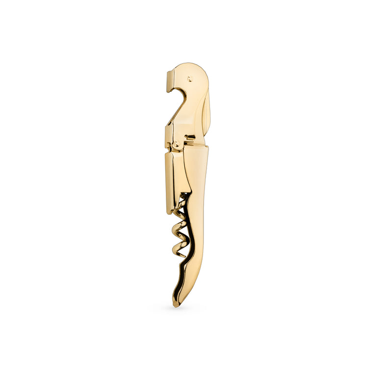 Gold-Plated Double-Hinged Corkscrew