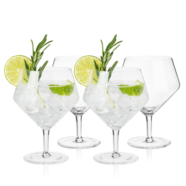 Gin & Tonic Glasses- Set of 4