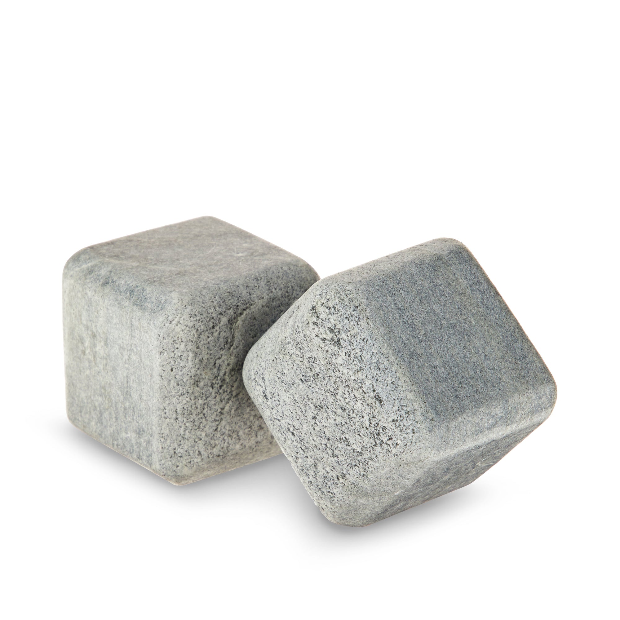 Small Soapstone Whiskey Cubes - Set of 6