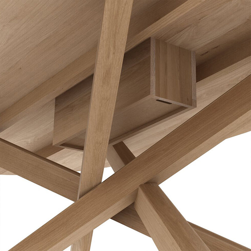 Oak Mikado meeting table