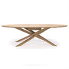 Oak Mikado meeting table