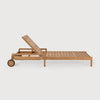 Teak Jack outdoor adjustable lounger