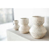 Banded Vase - Bone