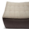 N701 sofa - footstool - beige