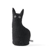 the curious doorstop / bookend - black