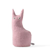 the curious doorstop / bookend - pink