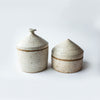 Lidded Jars - Bone