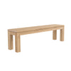 Oak Straight bench