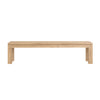 Oak Straight bench