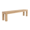 Oak Straight bench