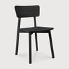 Oak Casale Black Dining Chair