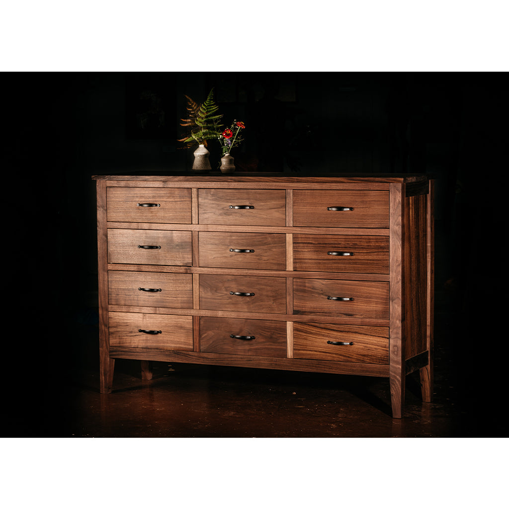 Copple 12 Drawer Highboy Dresser