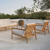 Teak Jack outdoor sofa - off white