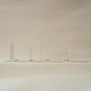 White I-Beam Bookend