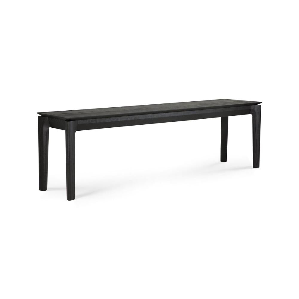 Oak Bok black bench