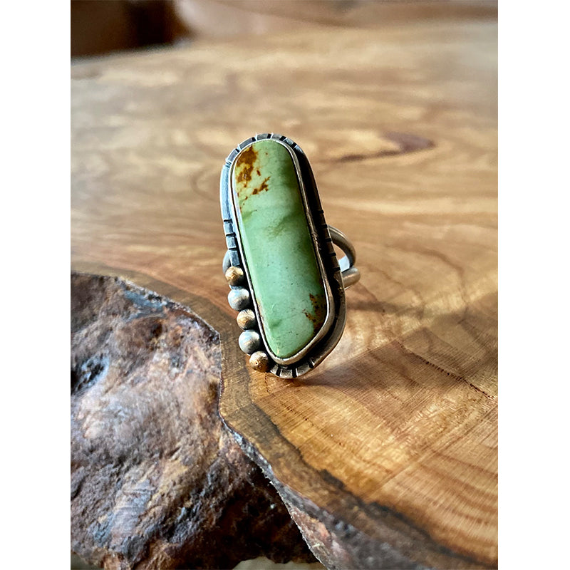 Green Turquoise Ring