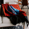 Horizon Blanket - Black/Rust