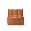 N701 sofa - 1 seater - old saddle