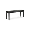 Oak Bok black bench