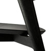 Oak Bok black dining chair