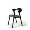 Oak Bok black dining chair