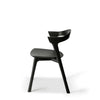 Oak Bok black dining chair