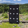 Positive Vibrations Blanket - Black/White