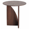 Teak Geometric side table