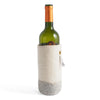 White Felt Wine Cozy