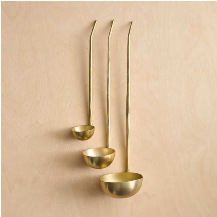 Forged Brass Ladles
