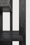 Teak Abstract black column