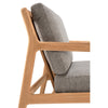 Teak Jack Outdoor Lounge Chair - Mocha