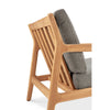 Teak Jack Outdoor Lounge Chair - Mocha