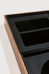 Charcoal desk organizer