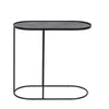 Oblong tray side table