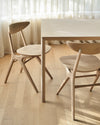 oak eye chair