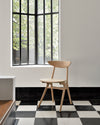 oak eye chair