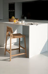 Oak N3 counter stool