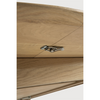 Oak Bok round extendable dining table
