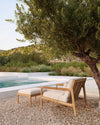 Teak Jack Outdoor Footstool
