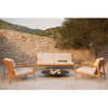 Teak Jack outdoor sofa - off white