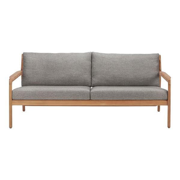 Teak Jack Outdoor Sofa - Mocha