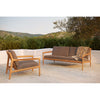 Teak Jack Outdoor Lounge Chair - Mocha