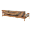 Teak Jack Outdoor 3-Seater Sofa - Mocha