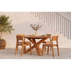 Teak Circle Outdoor Dining Table